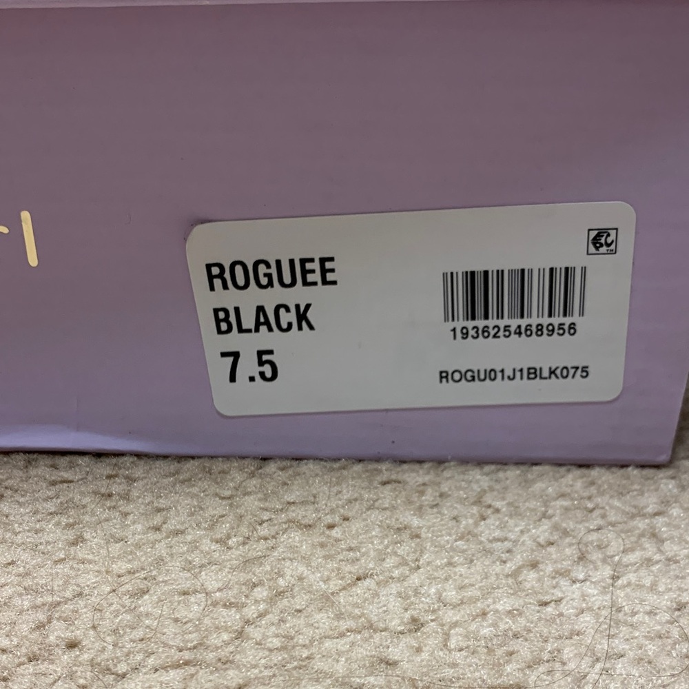 Madden Girl Black Combat Boots - Picture 2 of 11